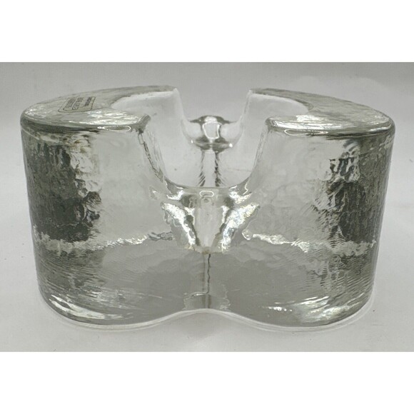 Tea Warmer Light Holder Glasdesign George Shutte Art Glass 5 Trivet Germany 1970 - Picture 7 of 9